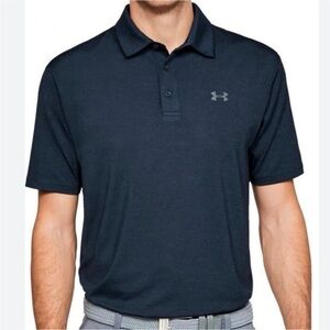 Under Armour “The Playoff Polo” Navy Blue Polo Shirt Men’s size XXL